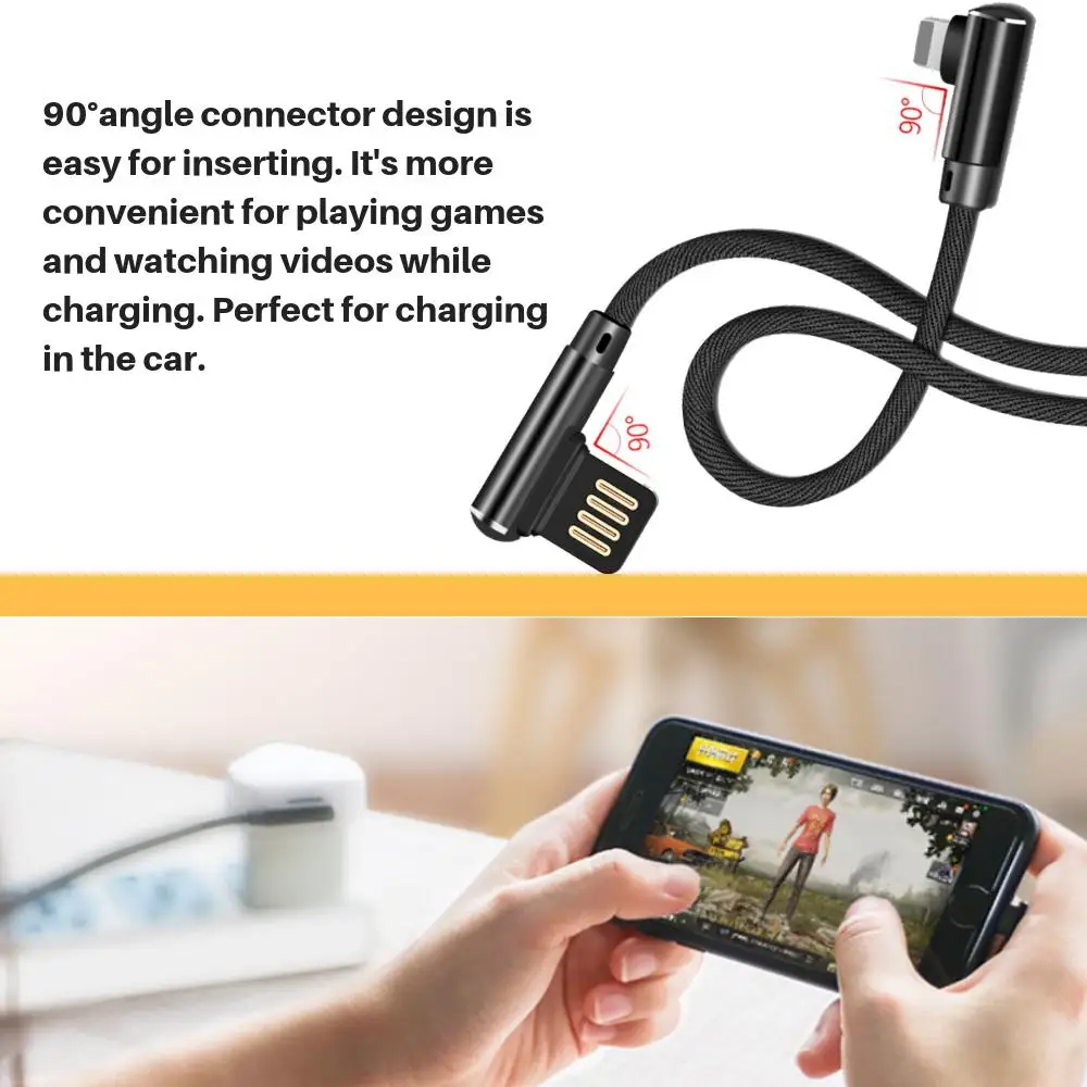 EastVita 2 м Плетеный микро локоть USB кабель для быстрой зарядки сверхмощный зарядный Шнур для Apple Andriod huawei samsung телефонов r20