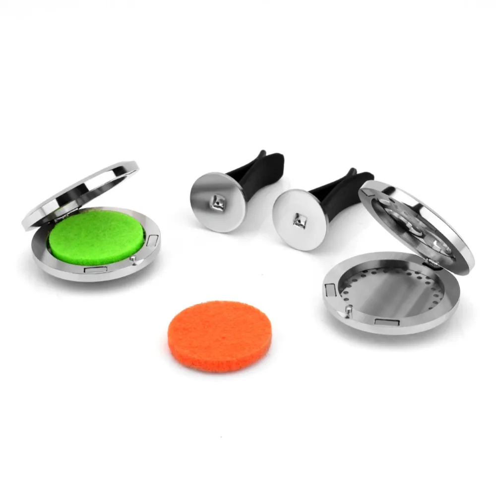 SOITIS 2 шт эфирное масло автомобильный диффузор магнетизм разделенный медальон для