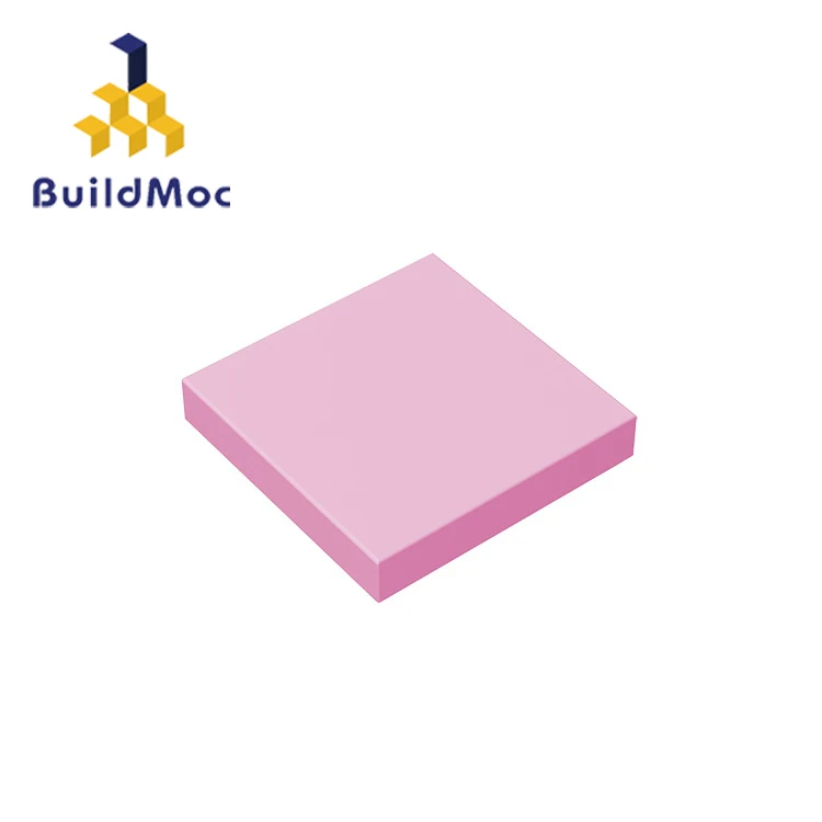 BuildMOC 3024 пластина частицы 3068 2x2 строительные блоки детали сделай сам развивающие