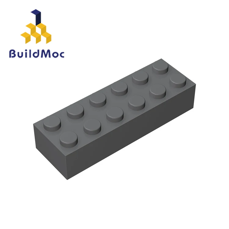 BuildMOC 44237 2456 2x6 высокотехнологичный переключатель для строительных блоков детали
