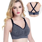 2018 бюстгальтер для кормящих матерей бюстгальтер с подкладкой для грудного вскармливания для беременных женщин Спортивное нижнее белье майка для беременных бюстгальтеры одежда 34-40