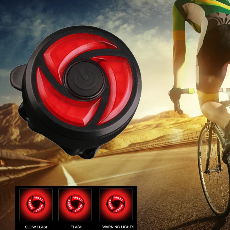 

USB Rechargeable Bike Rear Light COB LED Bicycle Tail Light 3 Modes Built-in Battery Seat Post Cycling Safety Warning Light
