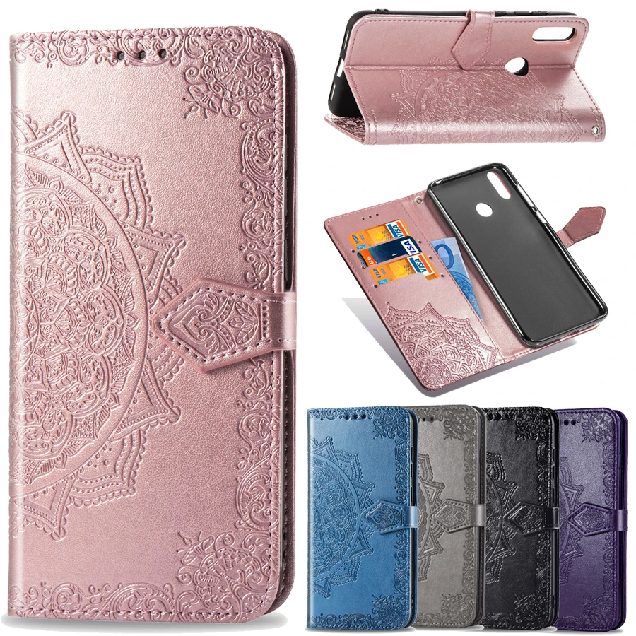 Huawei P20 Lite Flip Leather Case For P30 Pro P8 P10 mate 10 20 lite honor 6A 9 P smart 2019 Coque wallet cover |