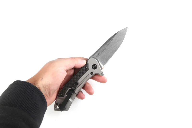 DICORIA ZT 0801 шарикоподшипник тактический складной Ножи M390 лезвие Титан ручка