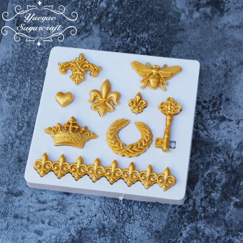 Силиконовая форма Yueyue Sugarcraft для украшения торта шоколадной мастики | Дом и сад