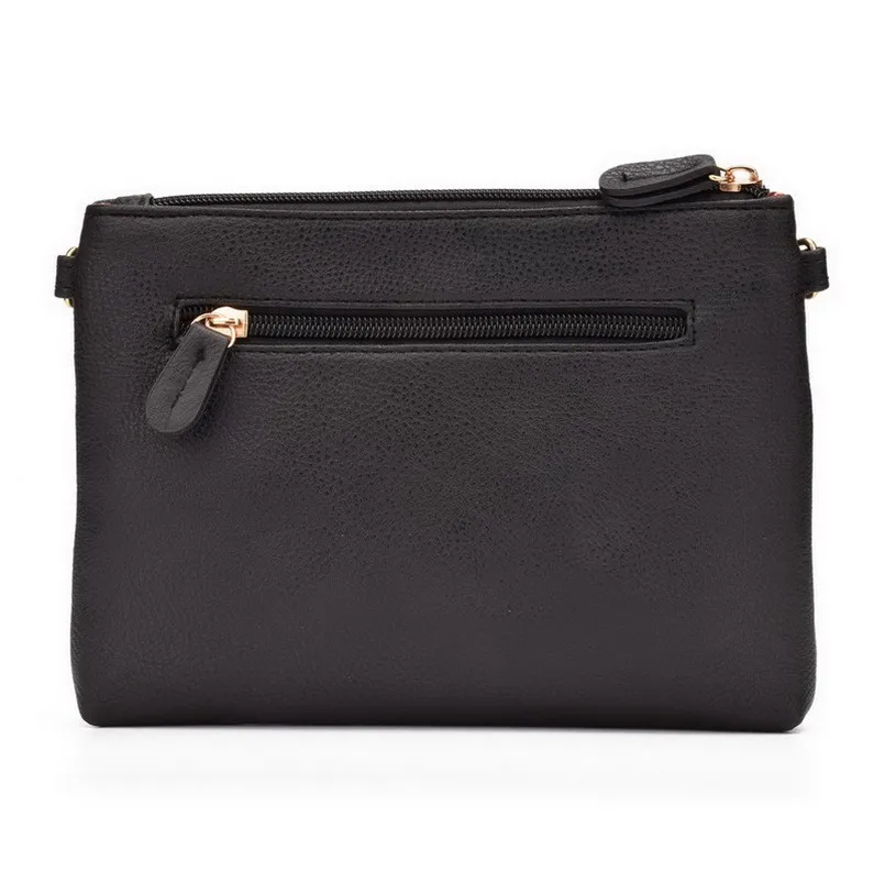 JIARUO мода мульти карман на молнии для женщин небольшой мини плеча Crossbody сумка женская сумка сумки сумка для мобильного телефона