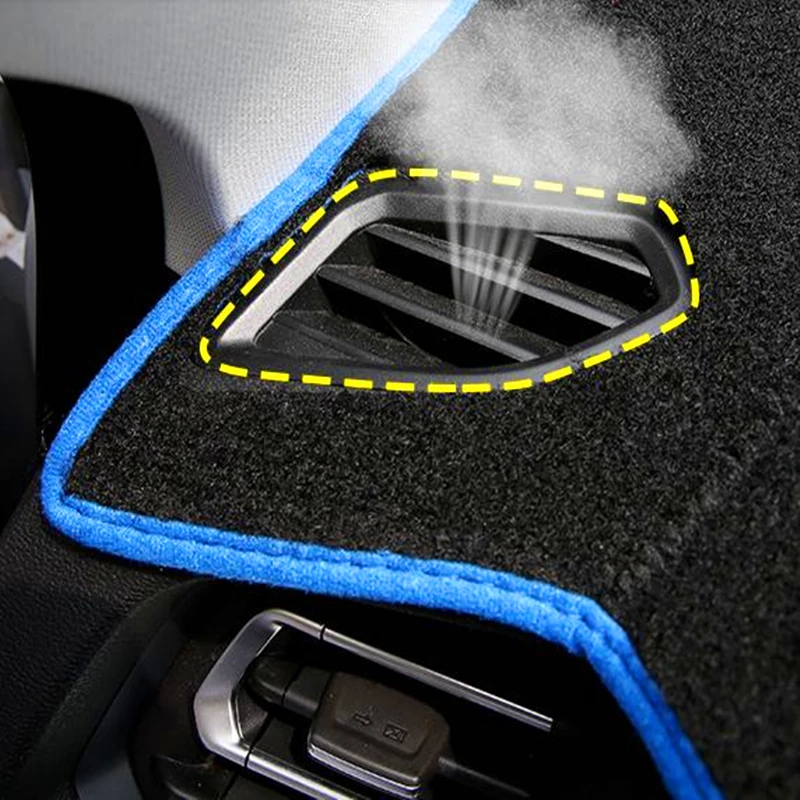 

TAIJS Dashboard Cover DashMat Silicone For Nissan Bluebird Sylphy Almera G11 2005 - 2010 2011 2012 Dashmat Pad Sun Shade Carpet