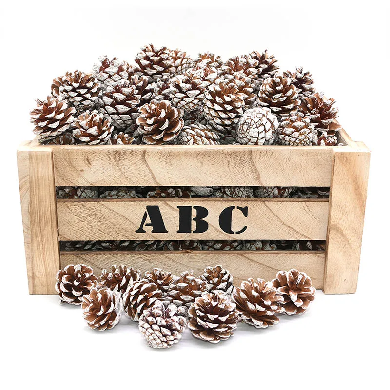 10 шт./лот натуральный сосновый конус Рождественская елка украшение Pinecone