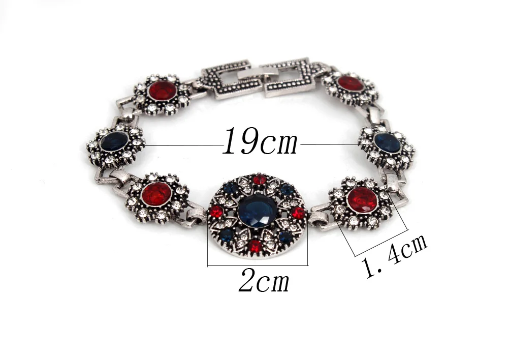 Женский браслет капелька в стиле ретро под старину|Цепочки и браслеты| |