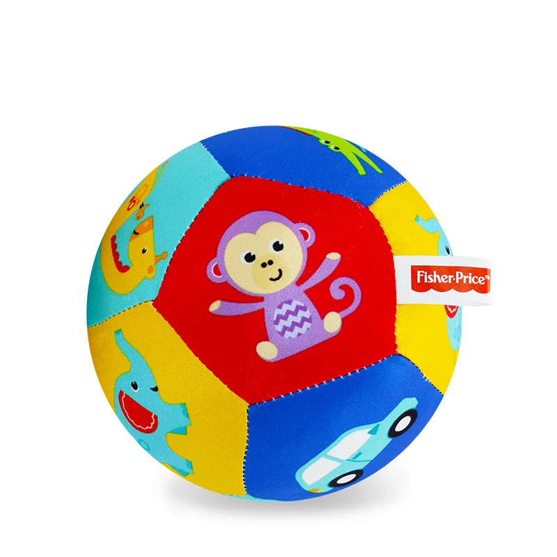 10cm Baby toy - 4 Детские игрушки для детей, мягкие плюшевые подвижные игрушки с животным мячом со звуком, погремушка для младенцев, бодибилдинг, мяч, игрушки для 0-12 месяцев - Цвет: 10cm Baby toy - 4
