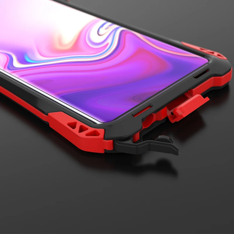 Роскошный противоударный чехол для Samsung Galaxy S10/ S10 Plus/ 5G Гибридный Силиконовый и