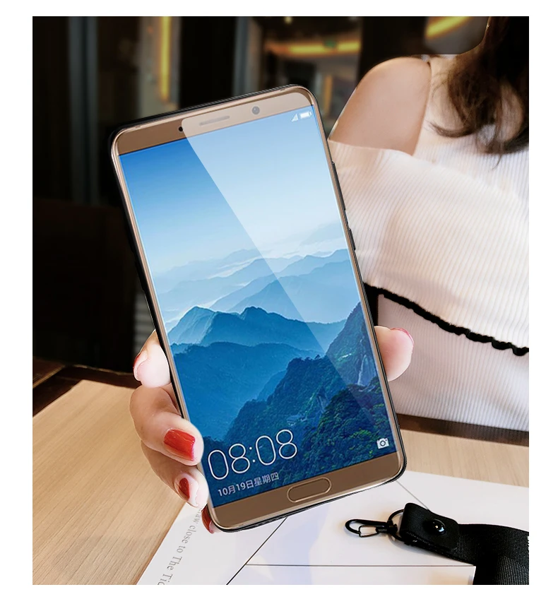 Синий свет задняя крышка для huawei Коврики 8 9 10 милый медведь Силиконовые пару