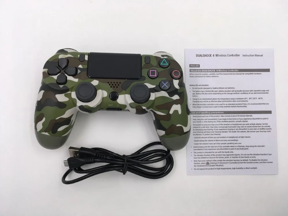 Цветной 4,0 bluetooth проводной геймпад хост-контроллер для ps4 ps3 joysitck геймпад двойной шок геймпад