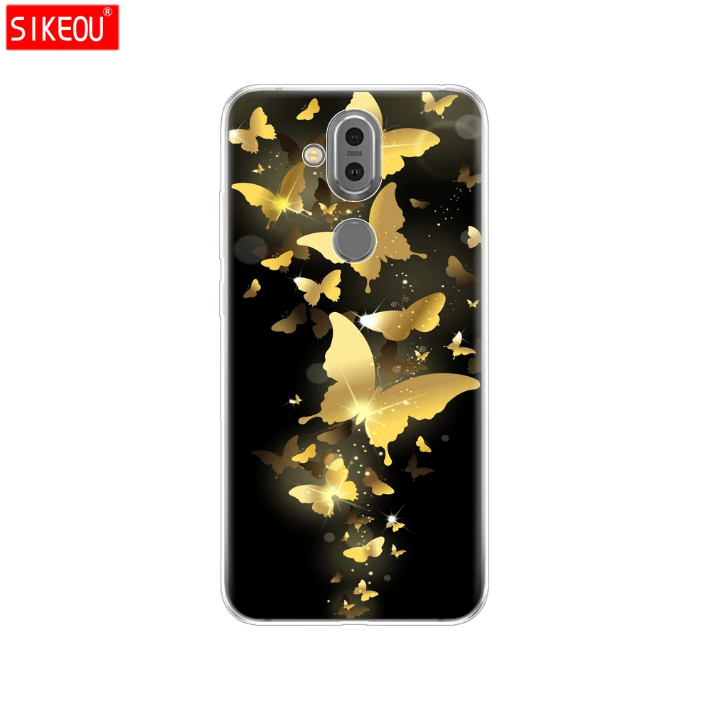 12066 Для Nokia 8,1 чехол для Nokia 7,1 plus чехол силиконовый чехол для Nokia 8,1/X7 чехол бампер coque etui мультфильм - Цвет: 12066