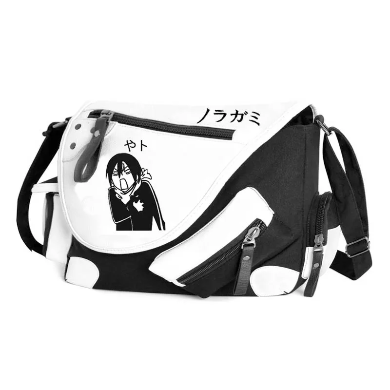 

Anime Noragami ARAGOTO Messenger Shoulder Handbag YATO Canvas School Bag Sling Satchel single shoulder bags