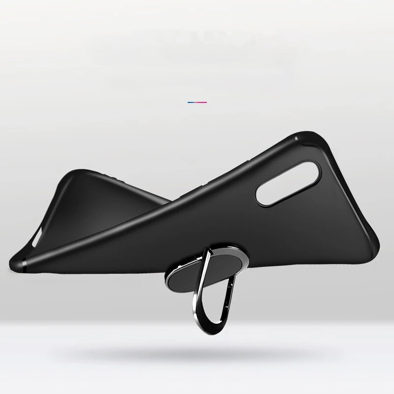 KAPEED For Xiaomi Mi 9 Luxury Magnetic Ring Soft Silicone TPU Anti-Knock Phone Case Funda MI9 SE Cover Coque | Мобильные телефоны и