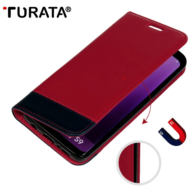 TURATA из натуральной кожи чехол для телефона для samsung Galaxy S6 край S7 S8 S9 плюс Примечание 8 9 КОШЕЛЕК КРЫШКА слот для карт памяти стенд Флип Чехол