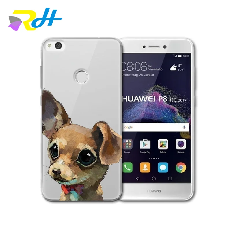 Для funda Huawei honor 6A 6X 9 чехол с рисунком животных для Y5 II 2018 2017 Y6II Y6 Pro Y7 Coque
