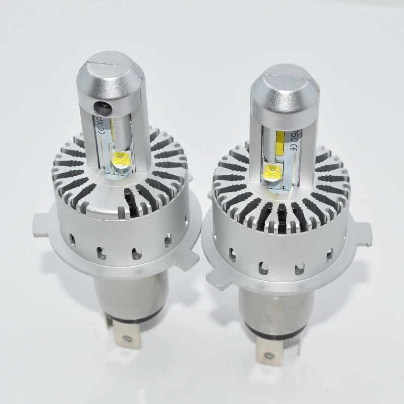 Светодиодная Автомобильная фара H4 Led HB2/9003 Hi/Lo луч высокой мощности 80 Вт