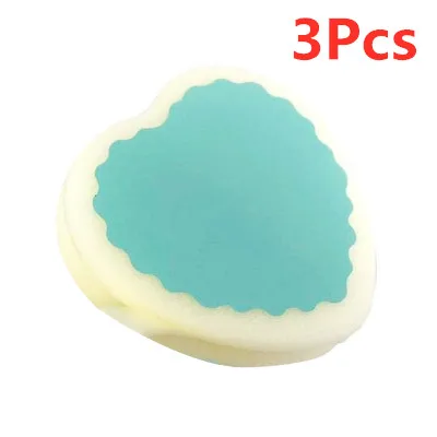 3Pcs Heart Shape 3/5Pcs Painless Hair Removal Sponge Effective Fast Armpit Hair Remover Sponge Hair Depilation Epilator Sponge Pad Skin Care Tool - Цвет: 3Pcs Heart Shape