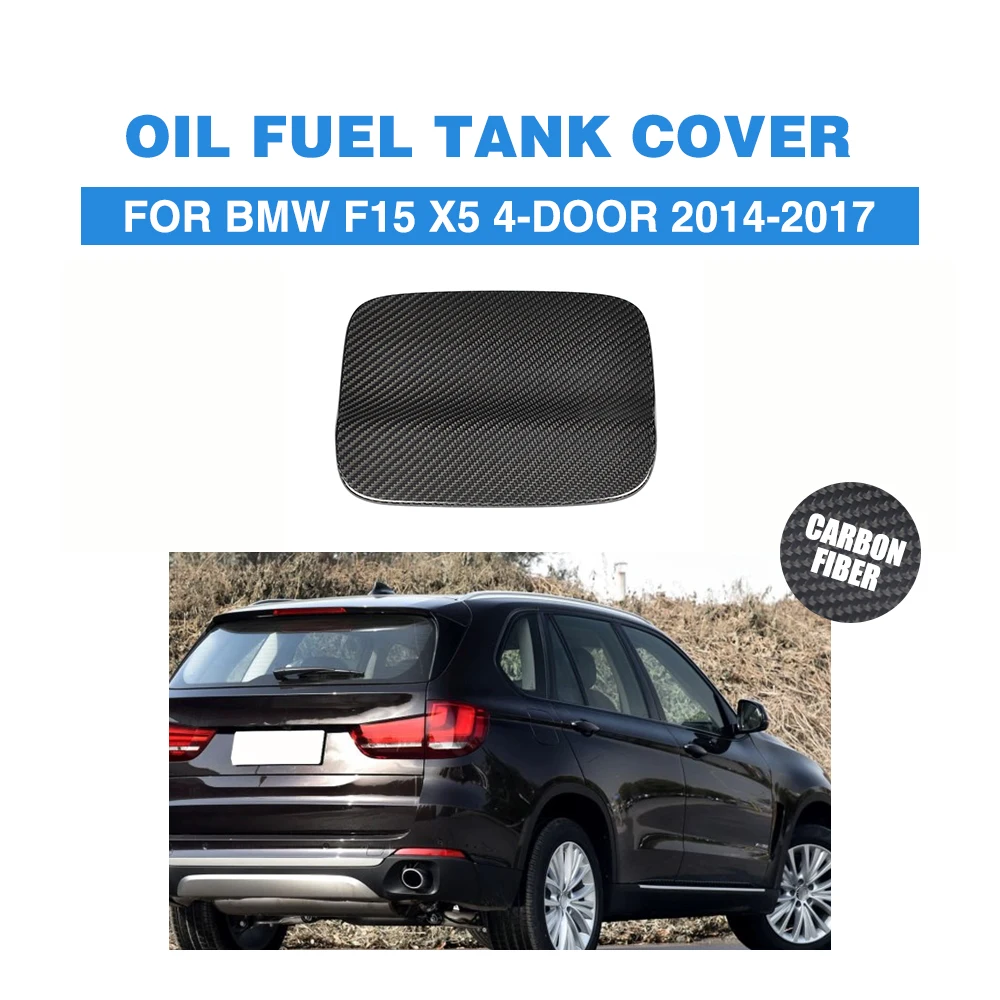 

Carbon Fiber Car Oil Fuel Tank Cover Cap Trim for BMW F15 X5 4-Door 2014 - 2017