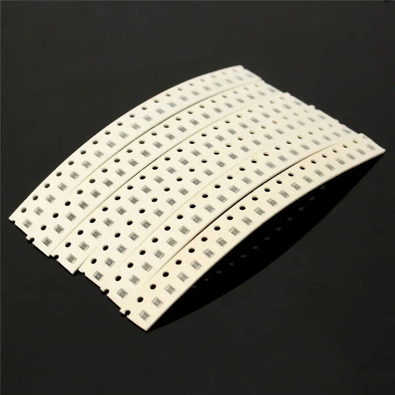 Новый электрический блок 3400 шт. комплект резисторов 0 125 Вт 0805 5% SMD (0R ~ 10MR) 1/8 4250 170 (20x)