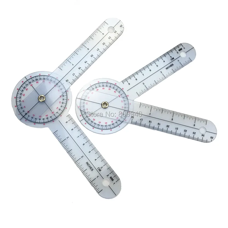 Транспортир медицинский 6 дюймов 150 мм 30 шт./лот|plastic pvc|pvc windowplastic wrap pvc |