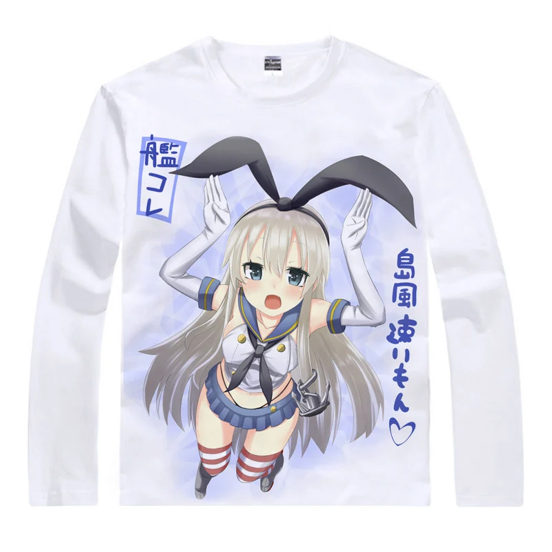 Коллекция Kantai футболки для девушек с кораблем мужская рубашка в стиле хип хоп