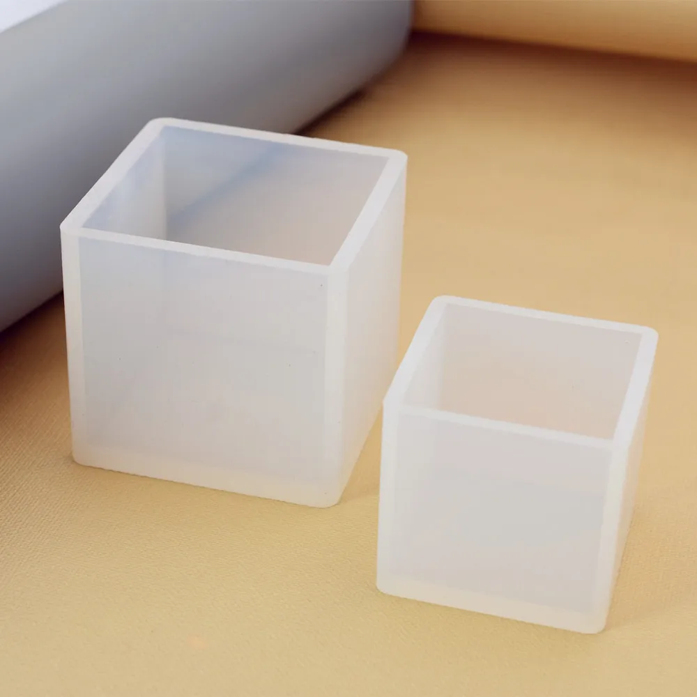 Силиконовые формы 50 мм 65 Кубические Подвески из смолы ручной работы DIY эпоксидная