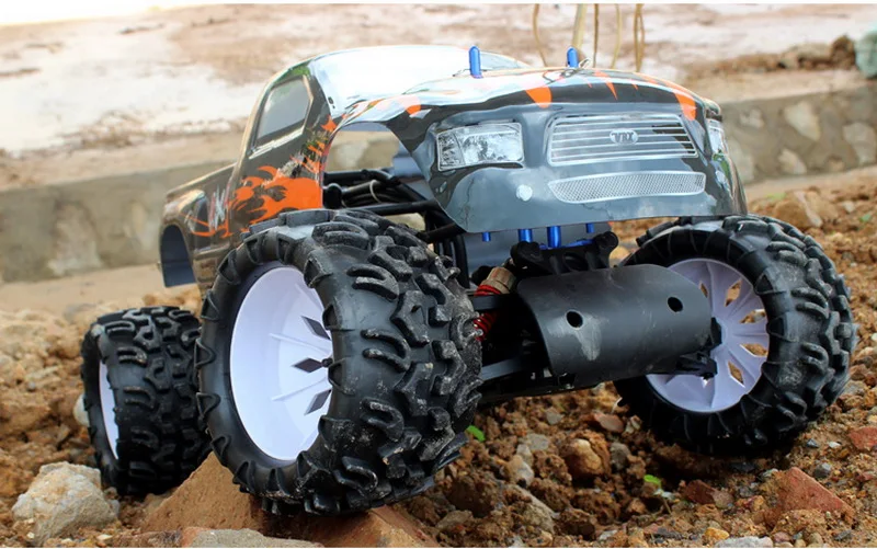 Радиоуправляемый грузовик VRX Racing RH502MT Монстр 1/5 масштаб 2WD газ питание, с CN30cc бензиновый двигатель грузовик, высокая скорость дистанционного управления автомобиль