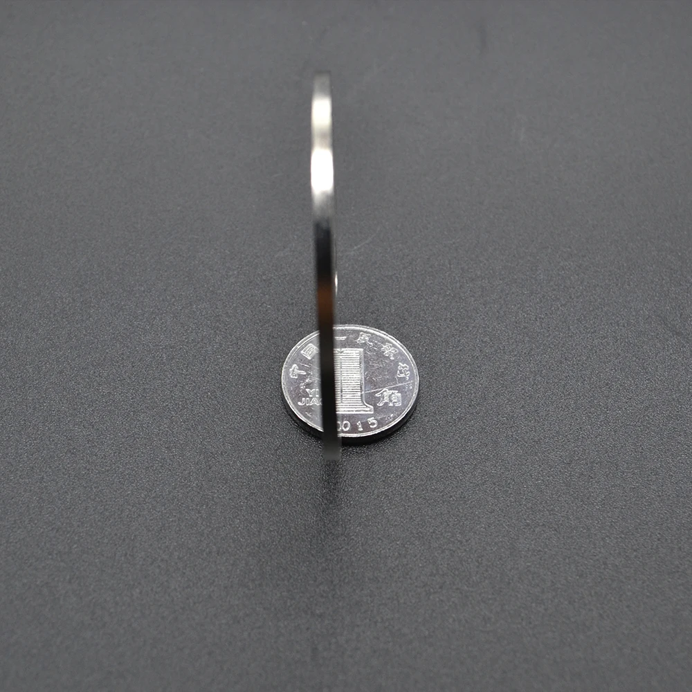 Супермощные Круглые неодимовые потайные кольцевые магниты 2 шт. отверстие 50 х2 мм