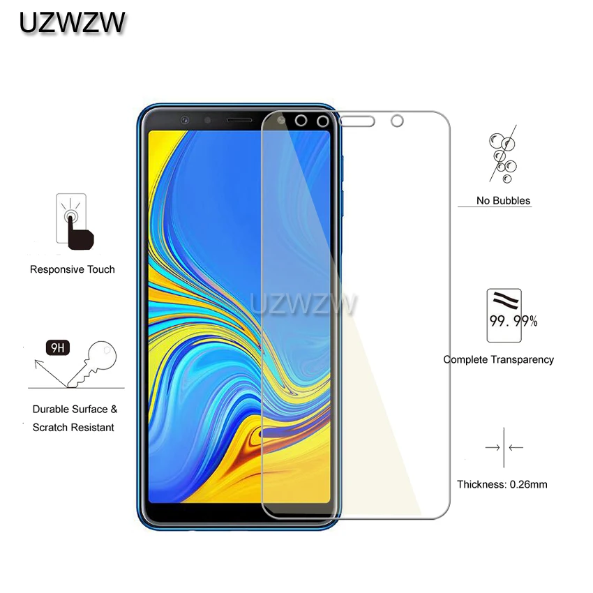 2 шт Премиум Закаленное стекло для samsung Galaxy A7 A750 Защитная стеклянная пленка для экрана для samsung A7 стекло
