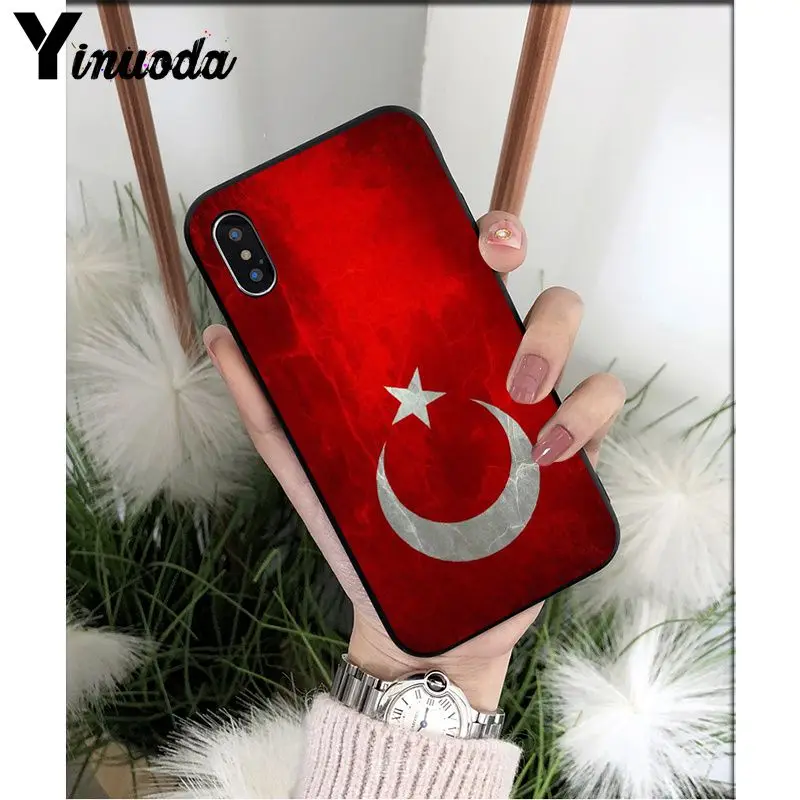 Yinuoda флаг Турции, Турция, Анталья, Мустафа для телефона с изображением волка, чехол для Apple iPhone 8, 7, 6, 6S Plus, X, XS, MAX, 5, 5S, SE, XR, чехлы для мобильных телефонов