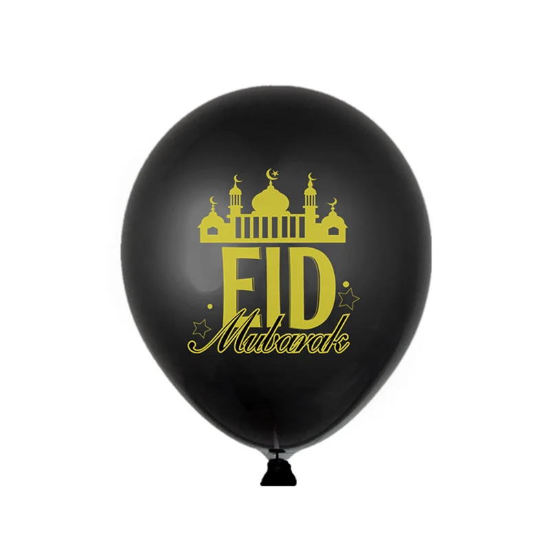 10pcs B 12 дюймов разноцветные воздушные шары Eid mubarak украшения ИД воздушные шары исламский мусульманский вечерние Рамадан/воздушные шары для ИД Декор фестиваль Вечерние - Цвет: 10pcs B