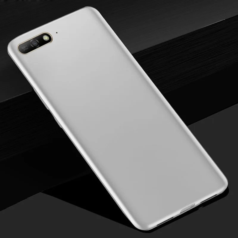 Для huawei Y6 2018 задняя крышка телефон сумка для Prime Y 6 Y6Prime Силиконовые Мягкий ТПУ