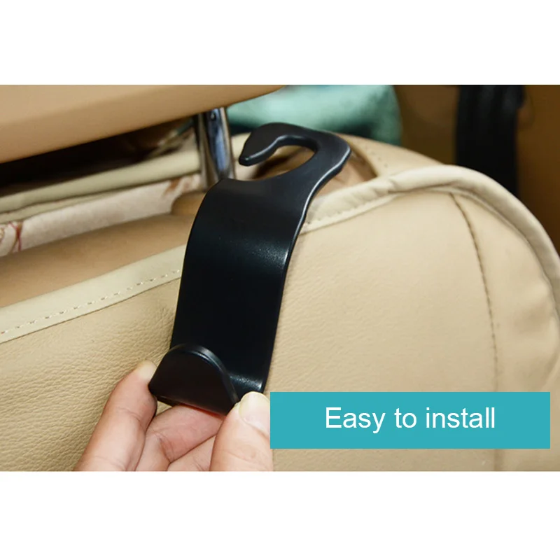 Лидер продаж 2 шт. Универсальная автомобильная вешалка на подголовник заднего