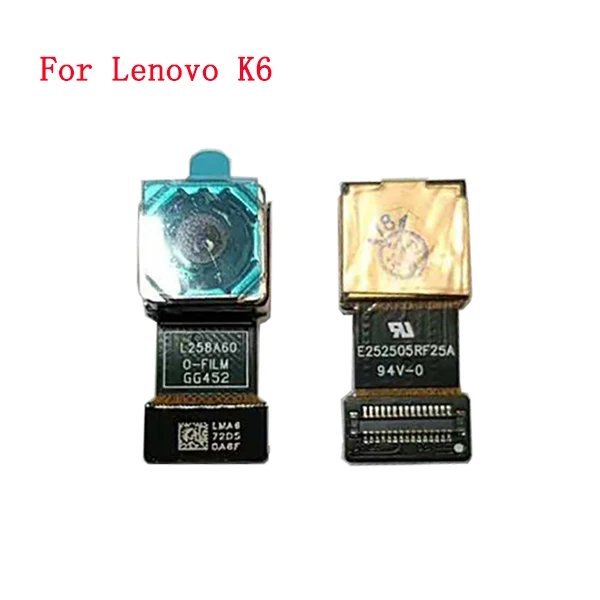 ААА+ качество для lenovo K6 задняя большая камера заднего вида сзади Камера Модуль гибкий кабель запасная часть