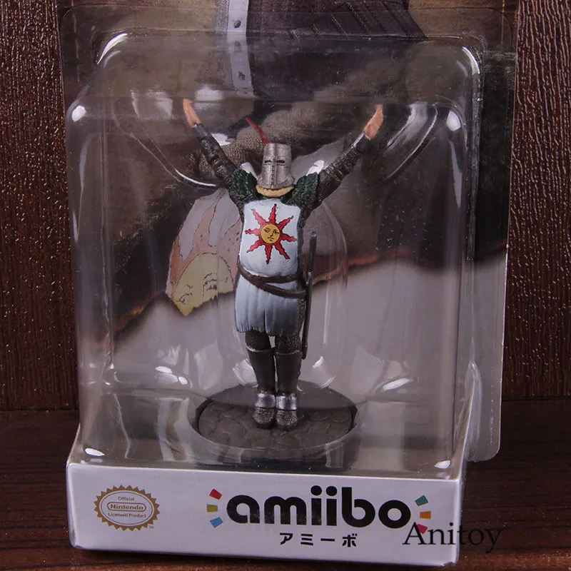 Dark Souls фигурка Amiibo Sun warrior Solaire of Astora ПВХ Коллекционная модель игрушки