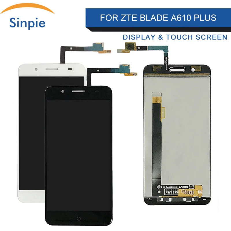 Sinpie 100% тестирование работы 5 дюймов для ZTE Blade A610 плюс ЖК дисплей сенсорный экран