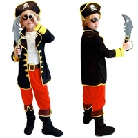 christmas kids boys pirate costume cosplay set for children birthday school carnival party fancy dress