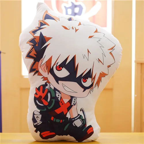 BOY 3 My Hero Academy Аниме Boku Yoh Asakura Katsuki Bakugo Shoto Toooroki куклы подушка раздавить Мягкие игрушки Плюшевые девочки дети мягкие подарки - Цвет: BOY 3