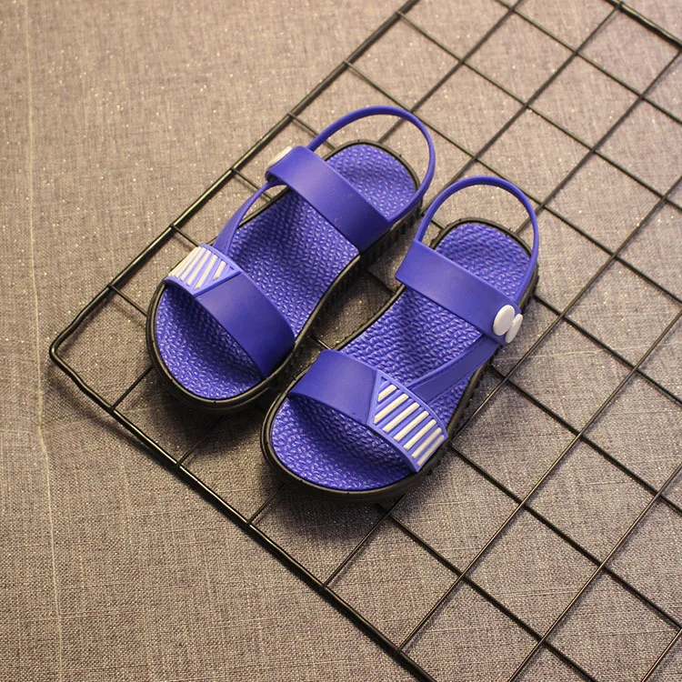 Детские сандалии для мальчиков летняя пляжная обувь малышей из пвх повседневные