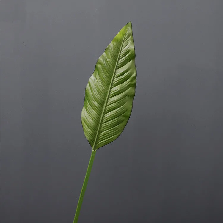 Имитация растений с ручным прикосновением листья искусственный цветок рай птица