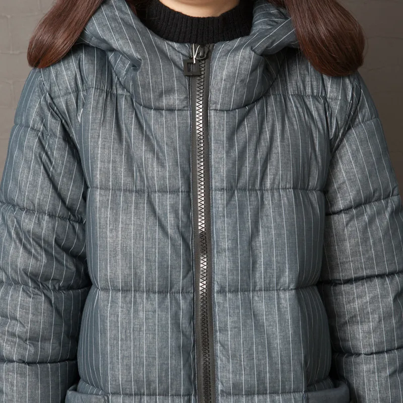 2018 женская зимняя куртка новое пальто Свободное большого размера модная верхняя
