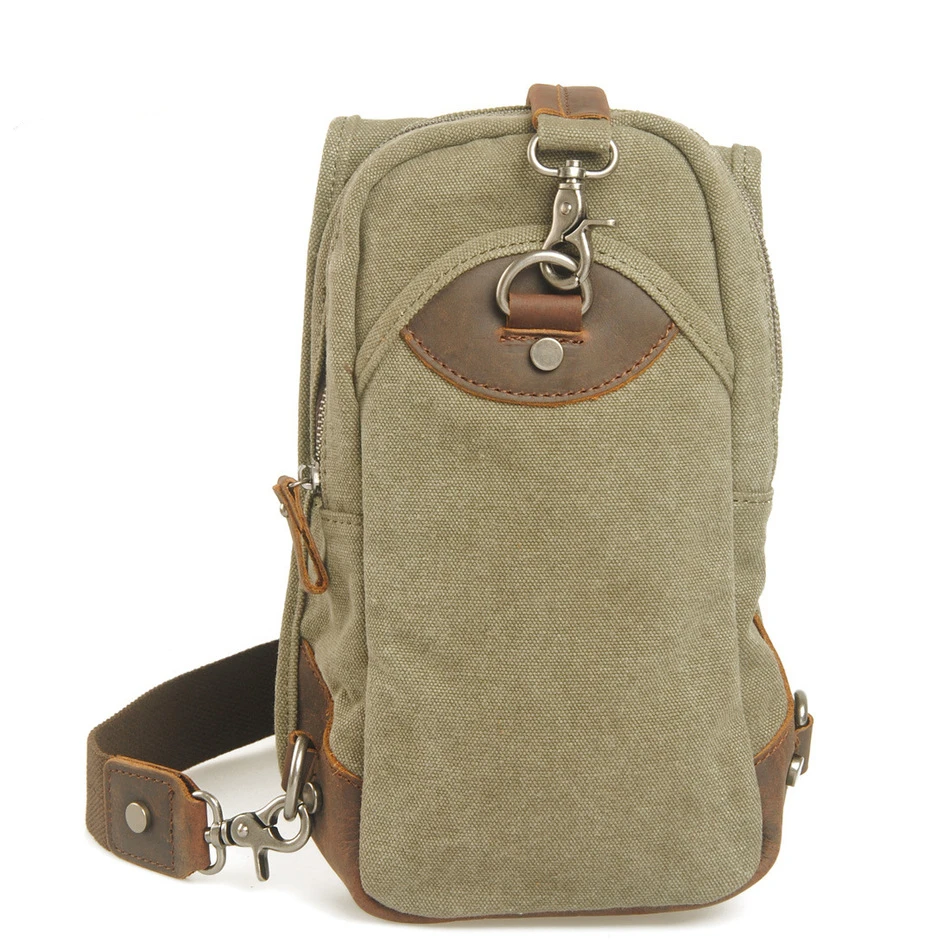 Корейские Роскошные ковбойские кожаные холщовые Сумки на одно плечо в стиле