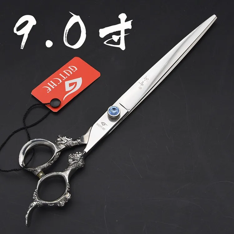 Высококачественный dual-head ножницы 7/7,5/8/9 inch ножницы Салон персонализированные ножницы из 440c