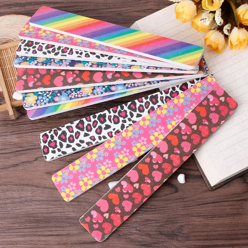 1 шт. двусторонние флейки для шлифовки|nail art file|manicure polishnail sanding file |