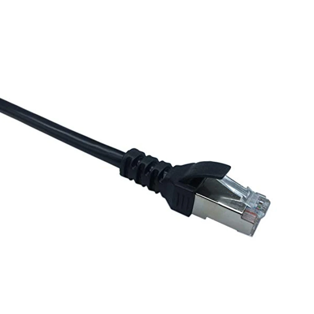 RJ45 8P8C сеть от 1 до 2 портов Ethernet кабель адаптер сплиттер папа Женский LAN