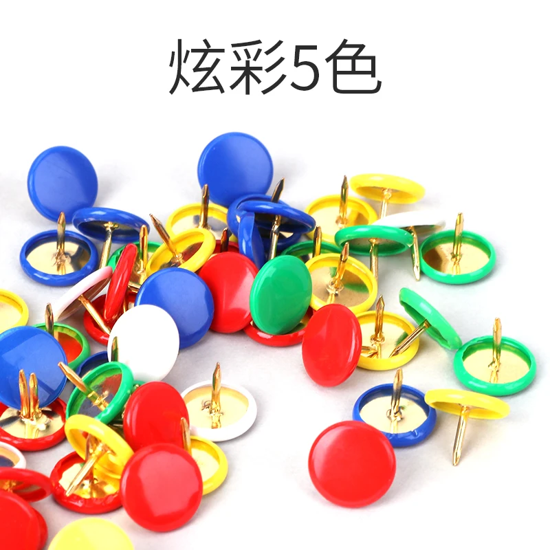 

colors Round head creative pins metal thumb tack 300pcs free shipping