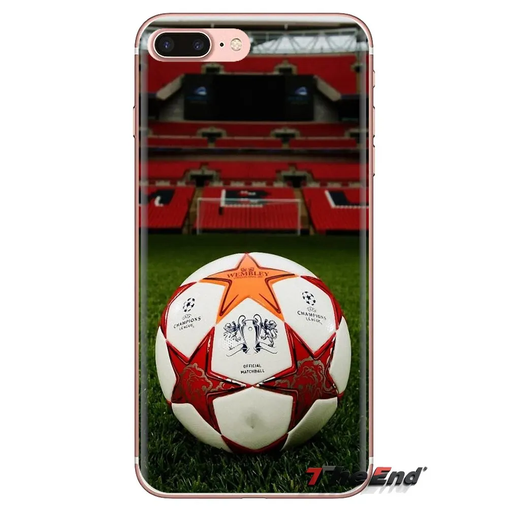Прозрачные чехлы из ТПУ для Xiaomi Redmi 4A S2 Note 3 3S 4 4X 5 Plus 6 7 6A Pro Pocophone F1 Sport Hobby Fire Football Ball |